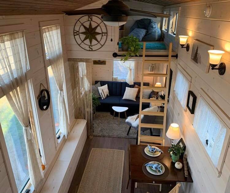 The Allagash 8x30 THOW by Tiny Homes of Maine