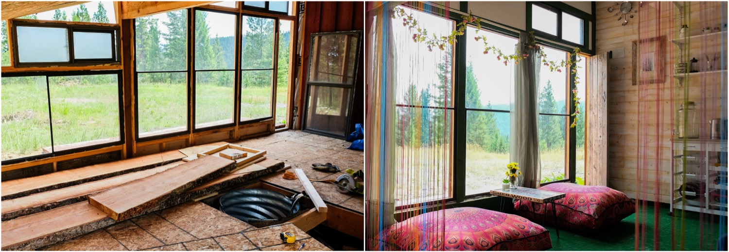 Root Cellar Shed Converted into Tiny Living Space