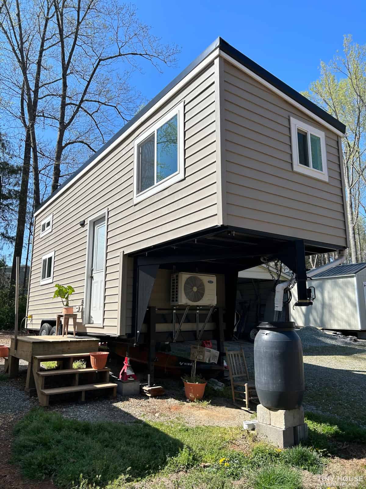 Red Cedar Shack Tiny House Built by Custom Woodworker
