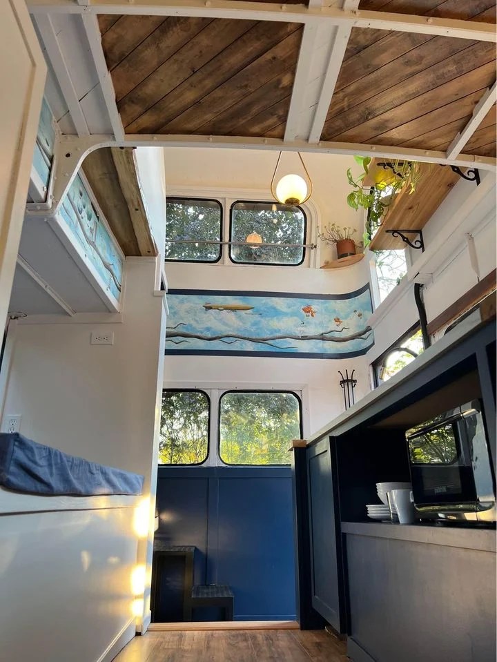 Double Decker Bus Tiny House For Sale!