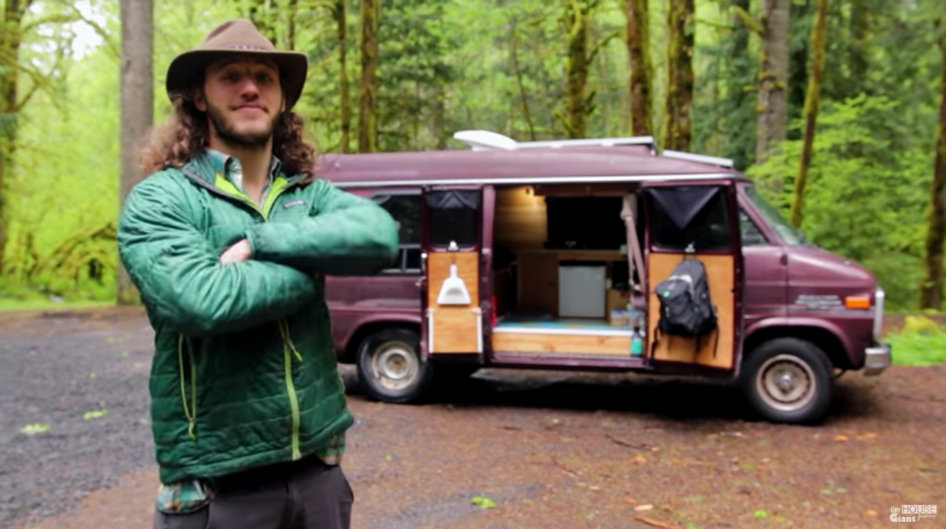 Dylan Magaster's Cheap OffGrid Van Life