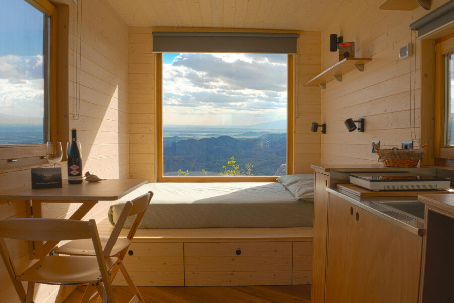 Friland Tiny House on Northern Italian Cliff