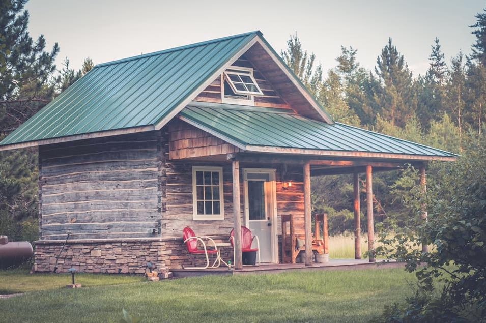 Green Gate Log Cabin A Modernized 120+ Year Old Pioneer Cabin You Can