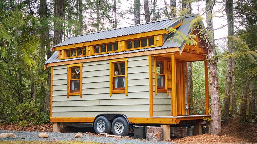 Handcrafted Tiny House with Beautiful Design and Woodwork