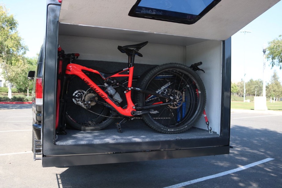 Hitch Hotel A Tiny Expanding Camper that Attaches to the Hitch of Your Car