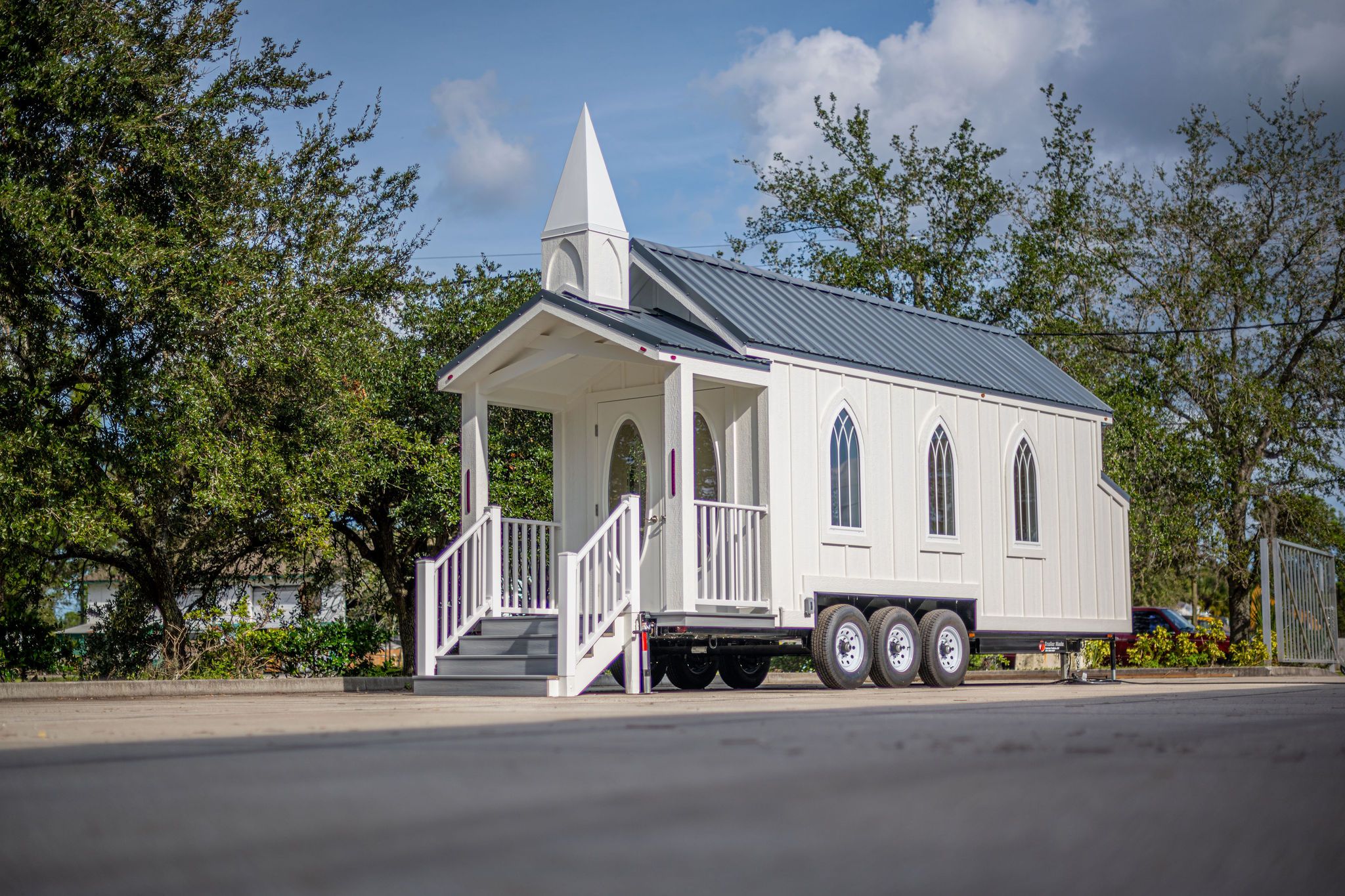 Hitched Traveling Wedding Chapel by Movable Roots
