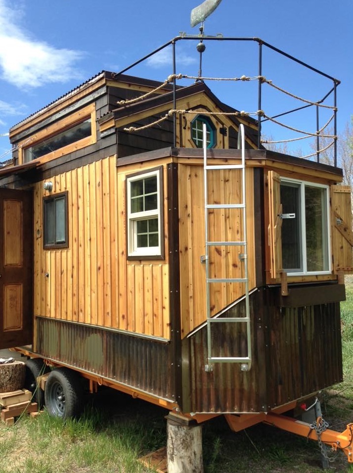 Rooftop Balcony Tiny House For Sale