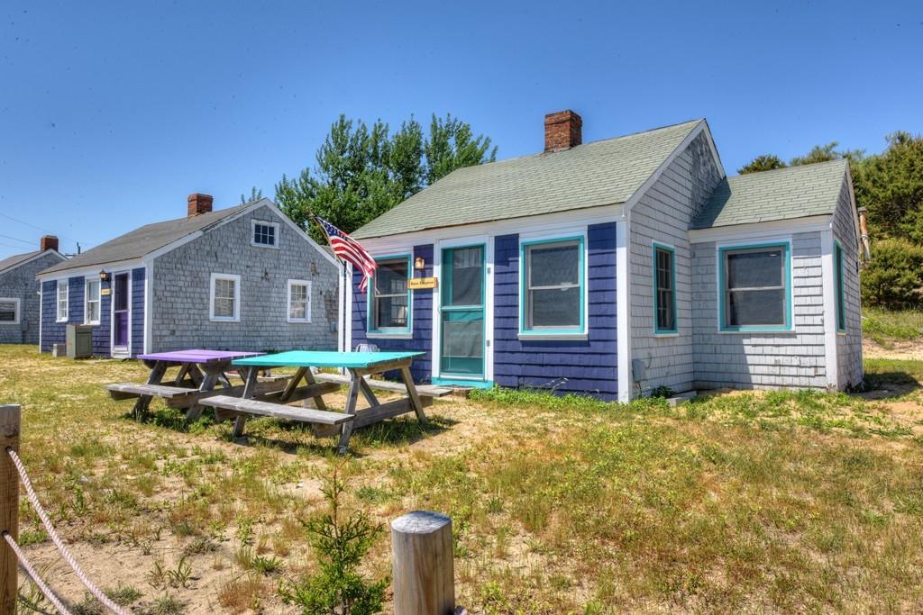 Little Purple Cottage on Cape Cod Bay