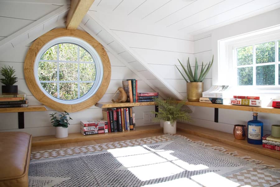 The Marietta Tiny House Has a Mudroom!