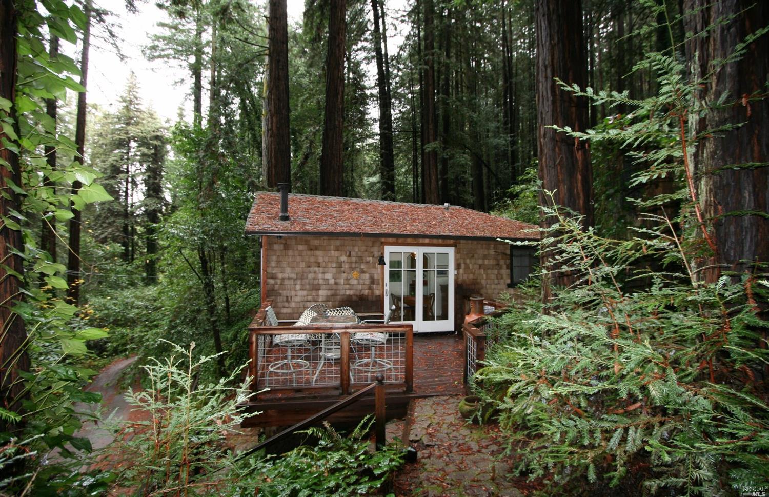 Little Hawaiianstyle Cabin in Monte Rio, California (For Sale)