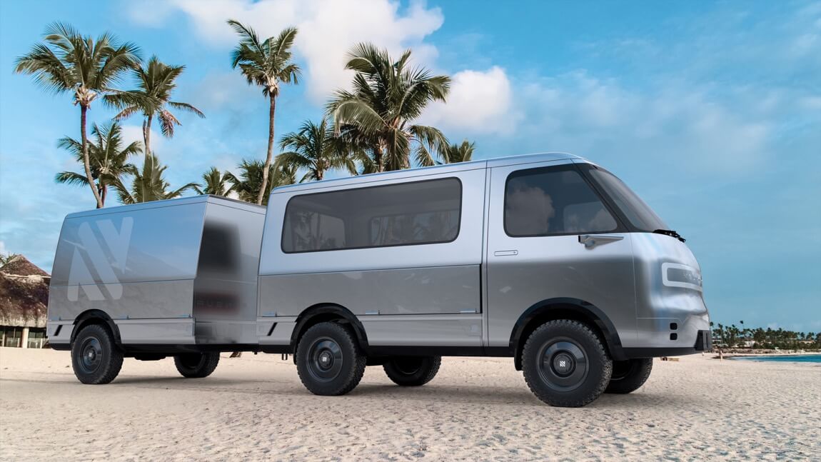 Neuron EV Micro Truck with MODULAR Design