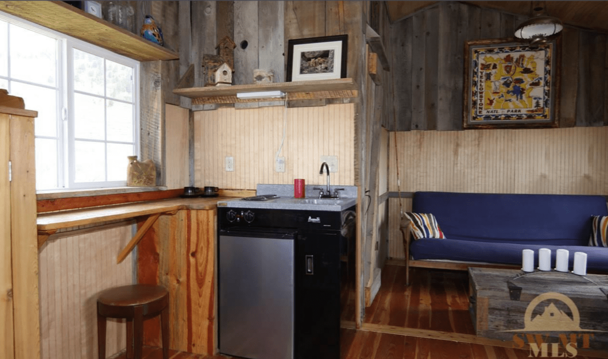OffGrid Tiny Cabin on 35 Montana Acres