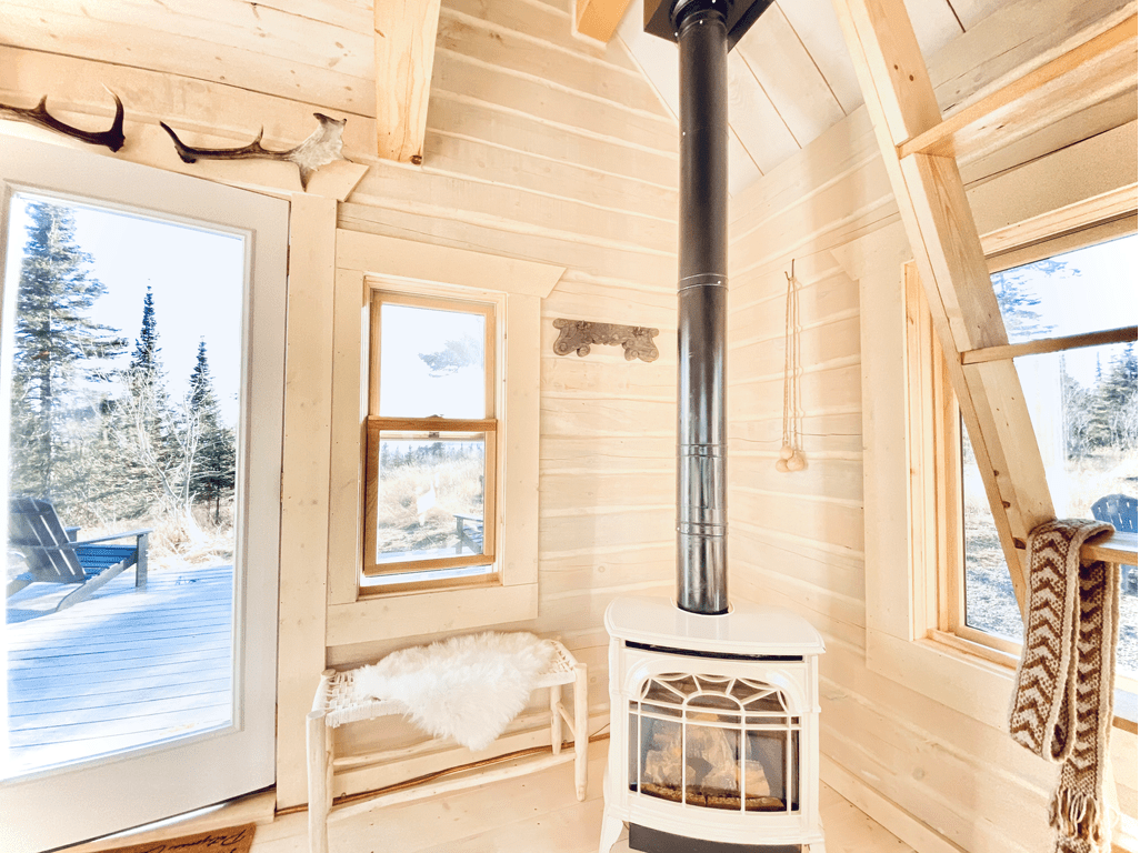 Bright and Primitive Patagonia Cabin