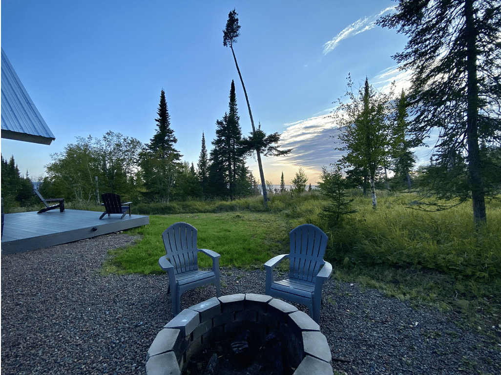 Bright and Primitive Patagonia Cabin