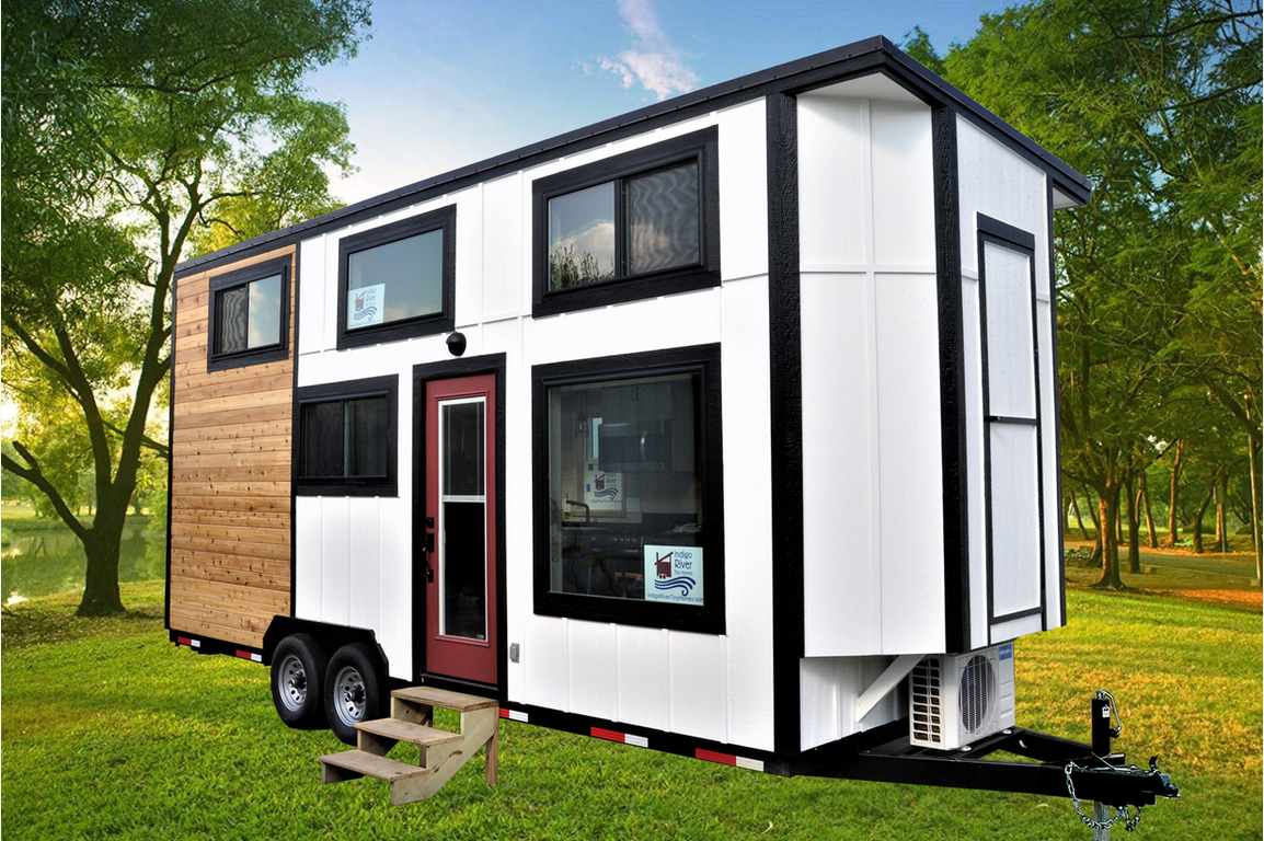 24ft. Tiny House with a Stand Up Loft Flipboard