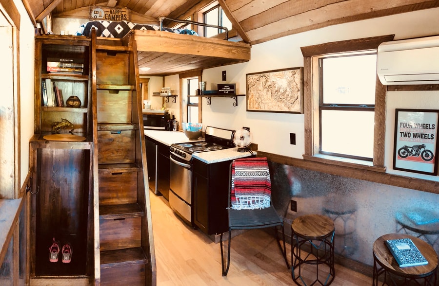 The Renew Tiny House at Tiny Camp in Sedona, Arizona