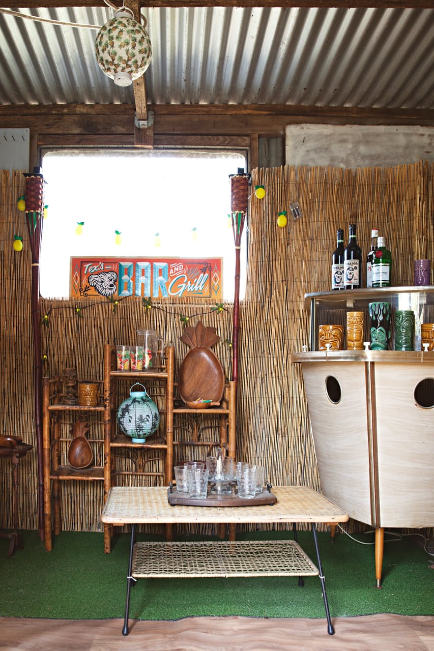 TramCaravanShackTikiBar Tiny House Hotel