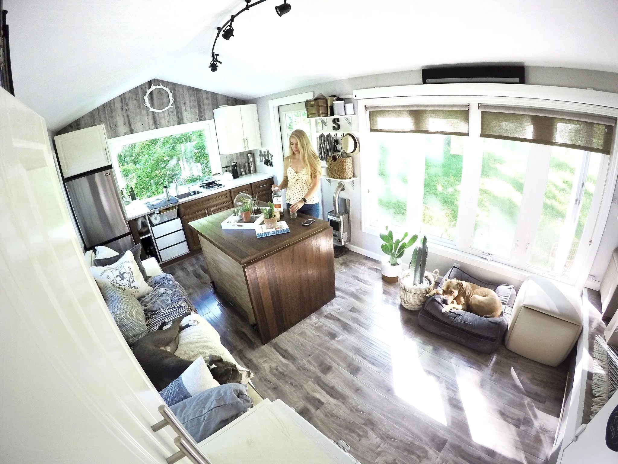 Interview with Tiny House Nation Couple Tim & Shannon's Minim Tiny House