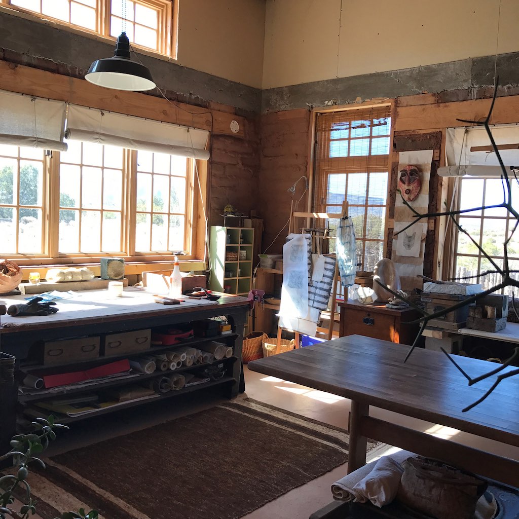 SolarPowered New Mexico Artist's Studio