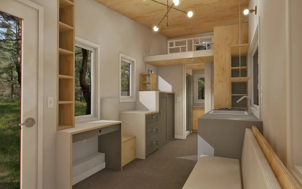 243 Sq. Ft. StemnLeaf Tiny House on Wheels