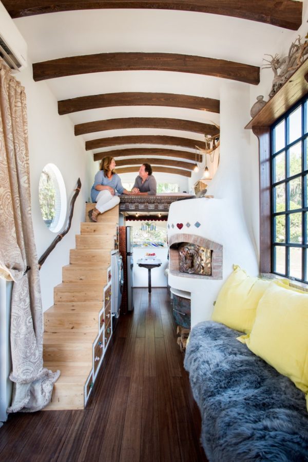 Incredible Gypsy Mermaid Tiny House Built for 15k