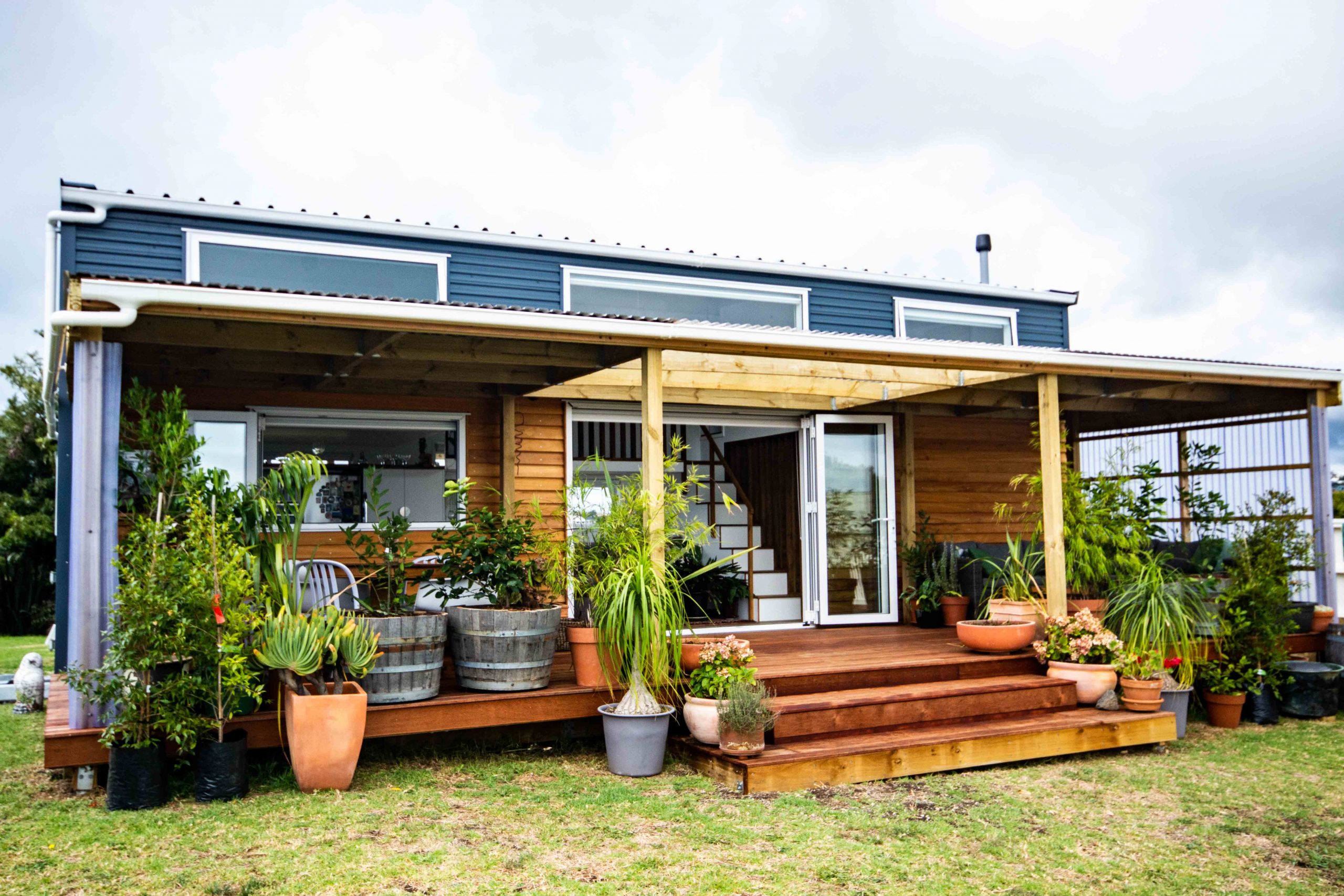 Solace Tiny House with Grand Front Porch