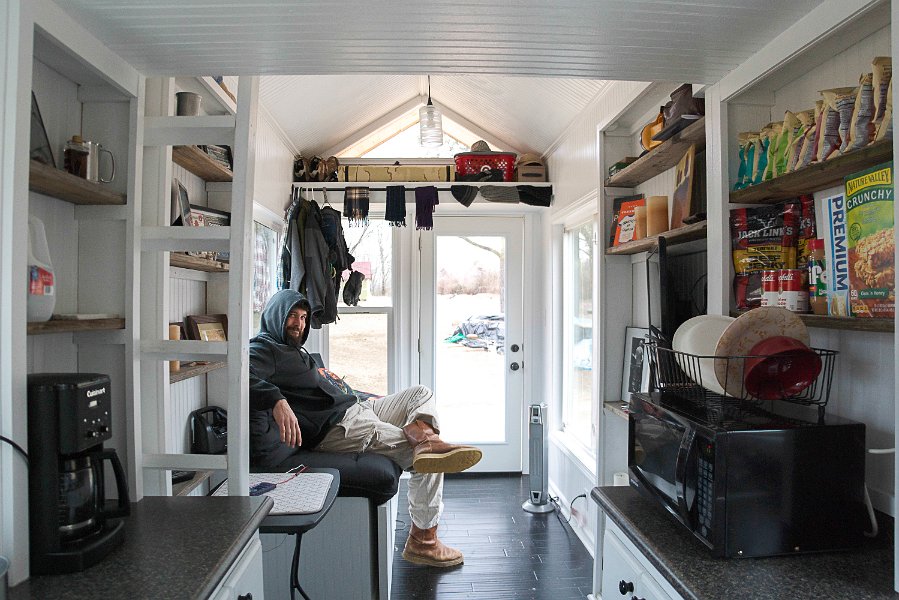 Open House Tour a Tiny House in Sedalia, Colorado