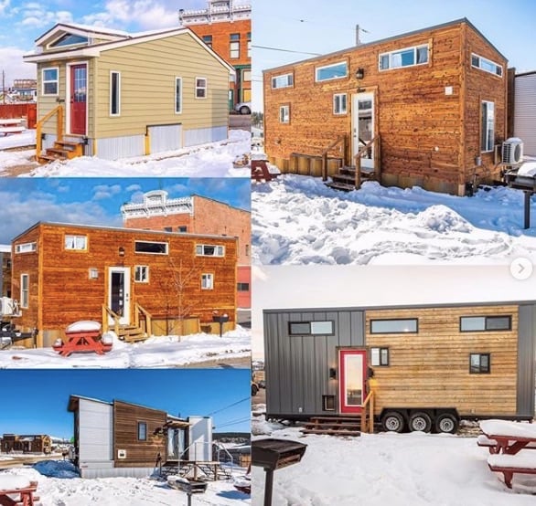 Tiny House Village in the Highest City in the USA
