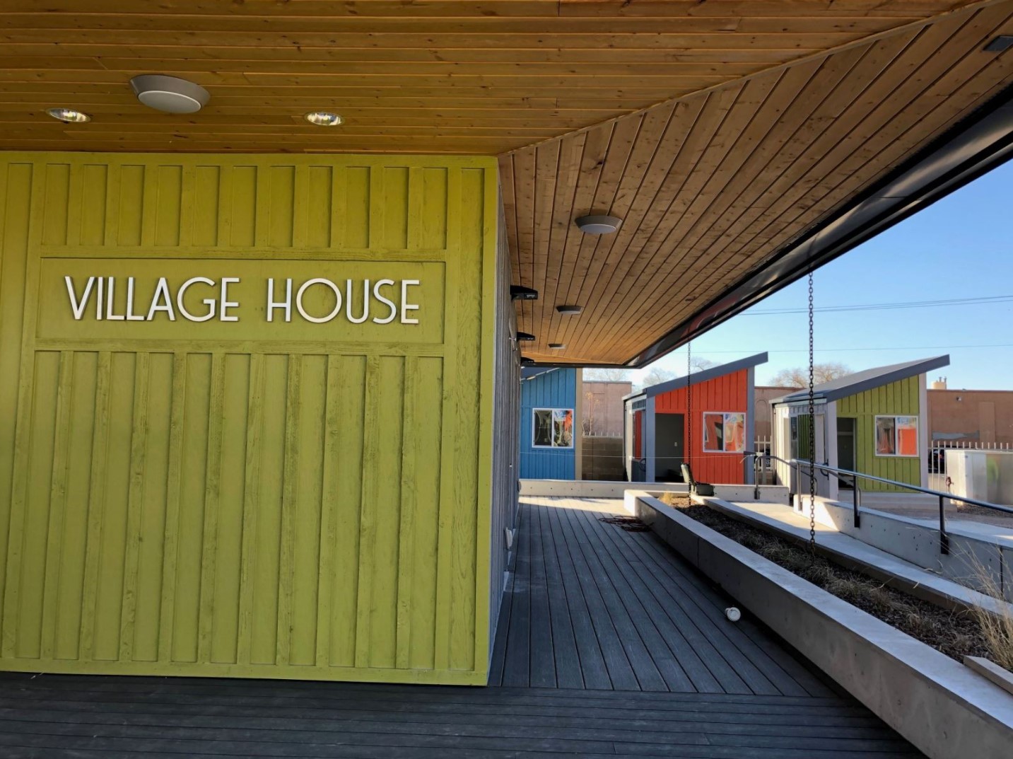 Tiny House Village in Albuquerque