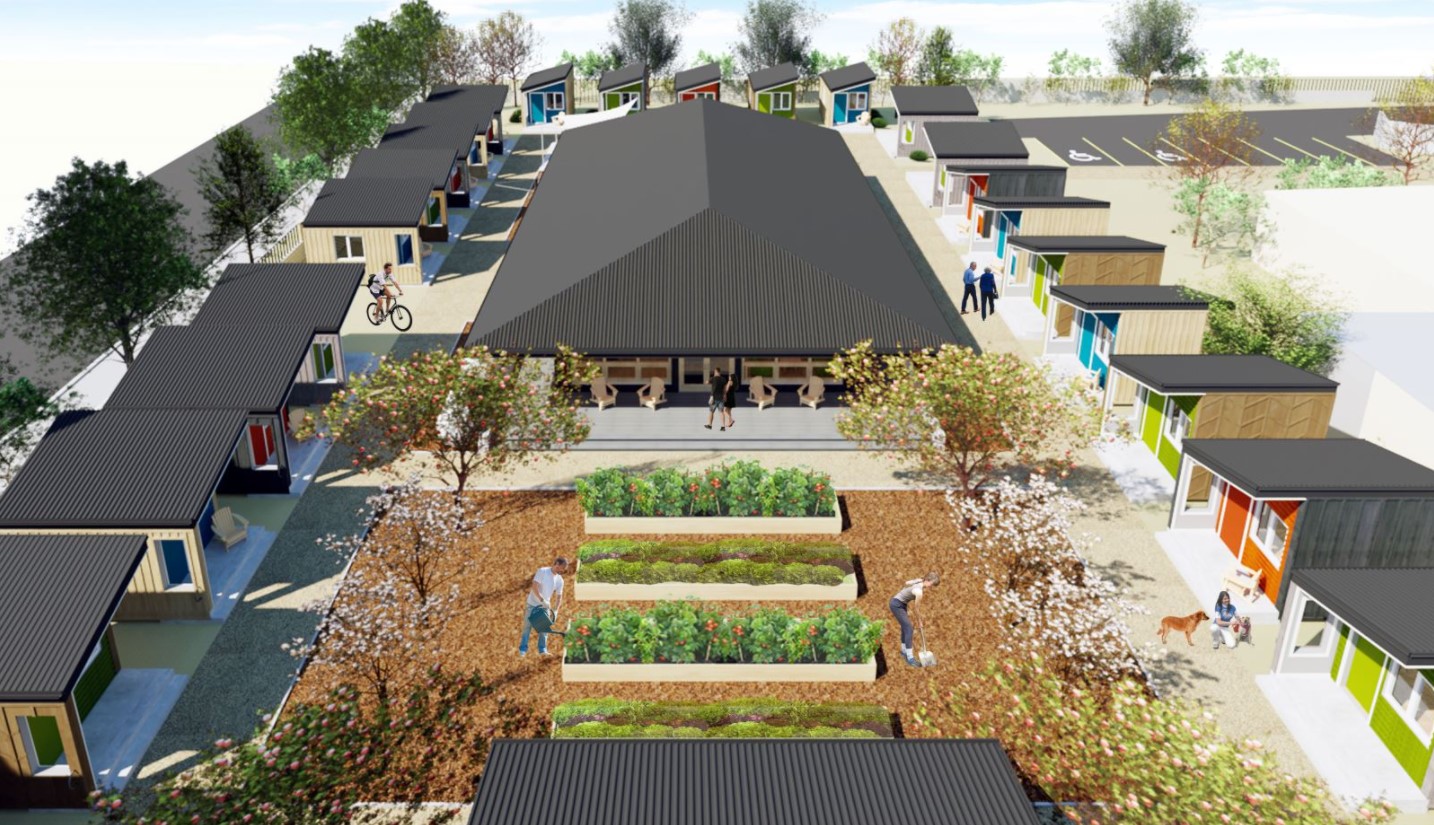 Tiny House Village in Albuquerque