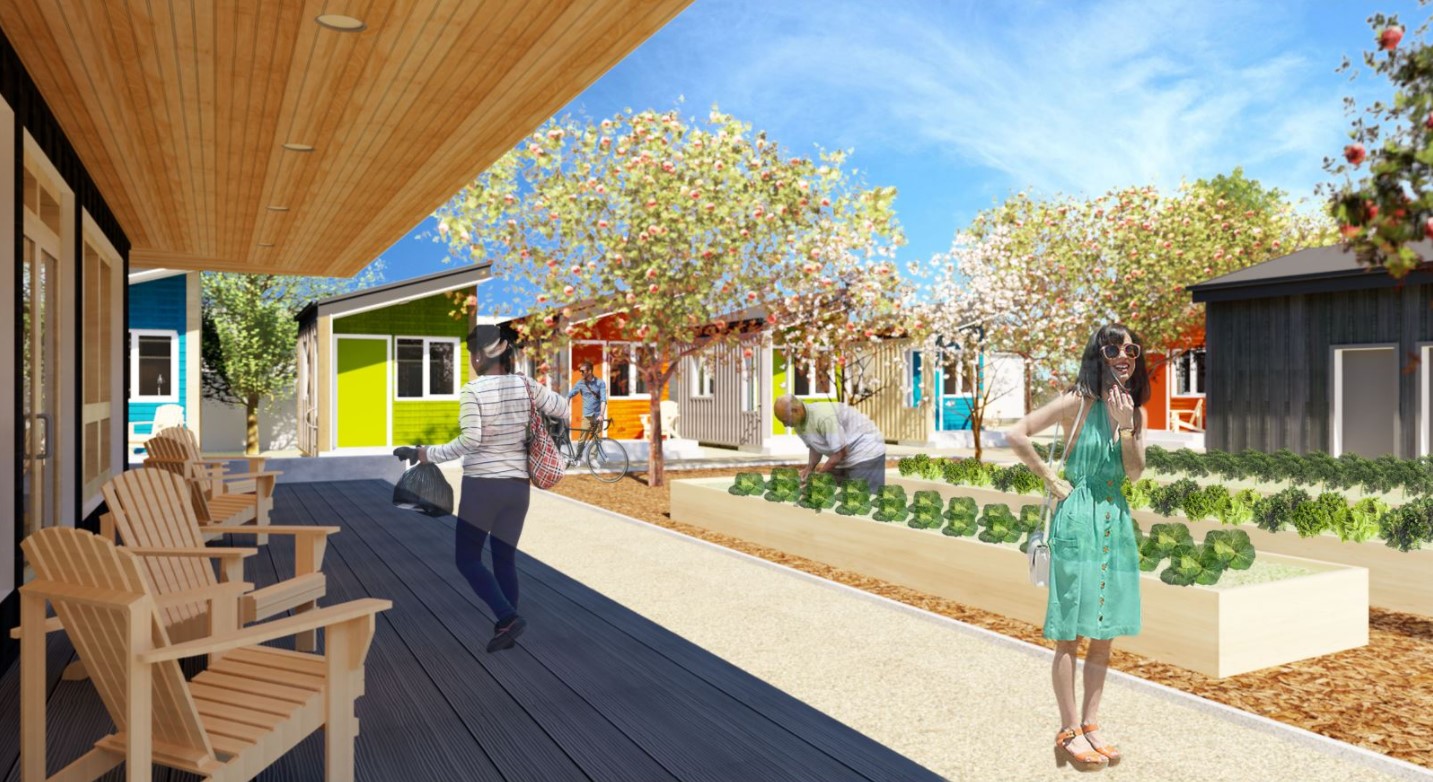 Tiny House Village in Albuquerque