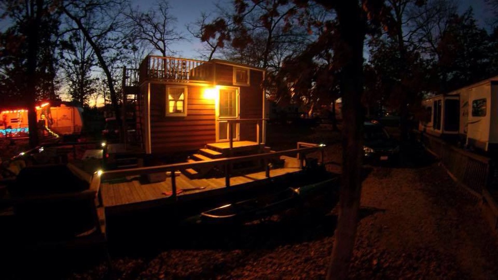 128 Sq. Ft. Tiny House with Rooftop Balcony For Sale