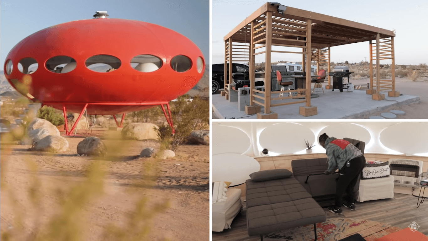 UFO Tiny House in Joshua Tree Area 55