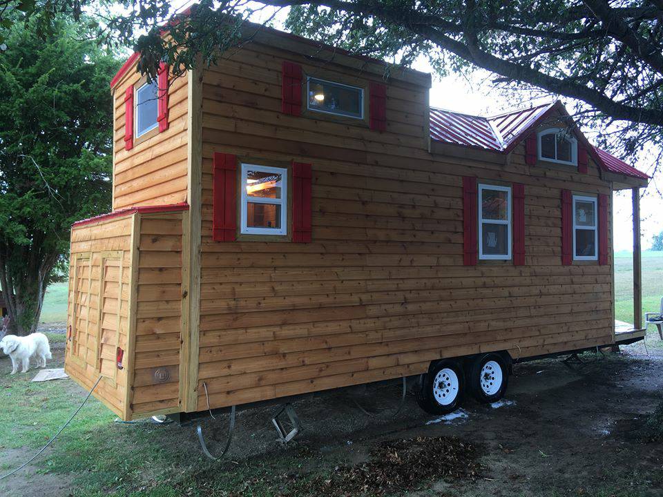 The 246 sq. ft. Wee Castle Tiny House in KY