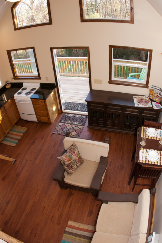 Tiny Cabin Vacation Rental in Asheville, NC