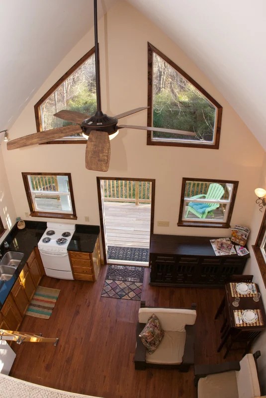 Tiny Cabin Vacation Rental in Asheville, NC