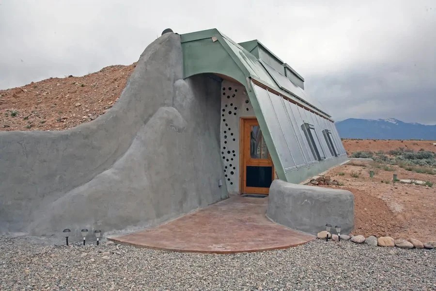 Studio Earthship in Taos, New Mexico