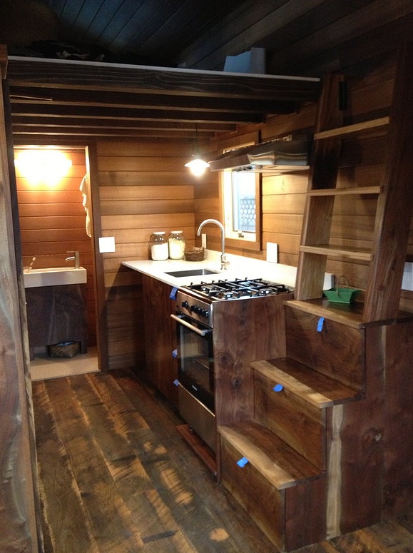The 224 Sq. Ft. Cider Box Tiny House by ShelterWise