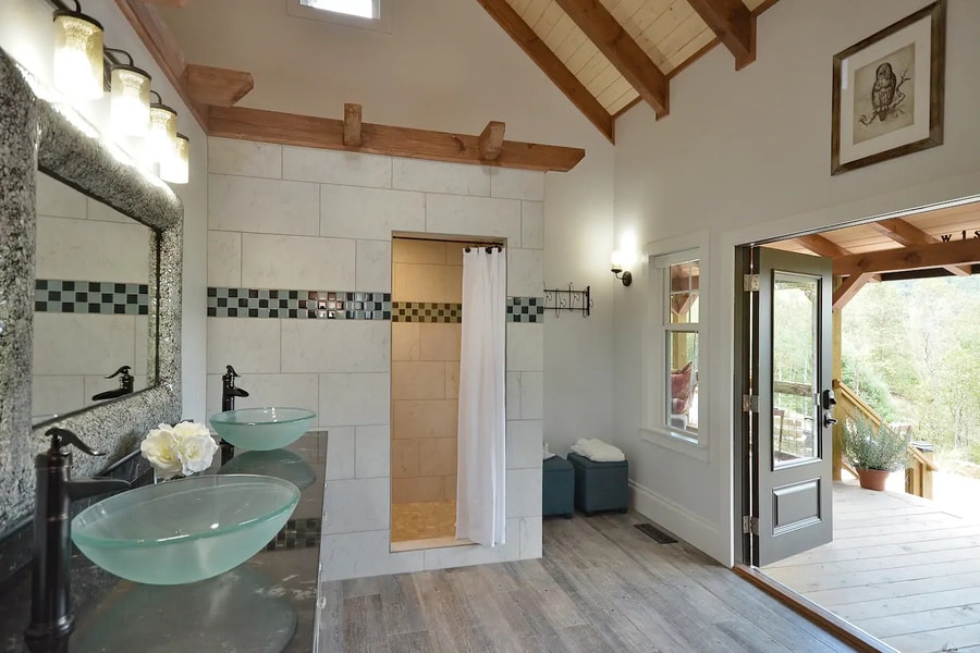 1926 Caboose Tiny House with Bathroom Depot & Covered Porch, North Carolina