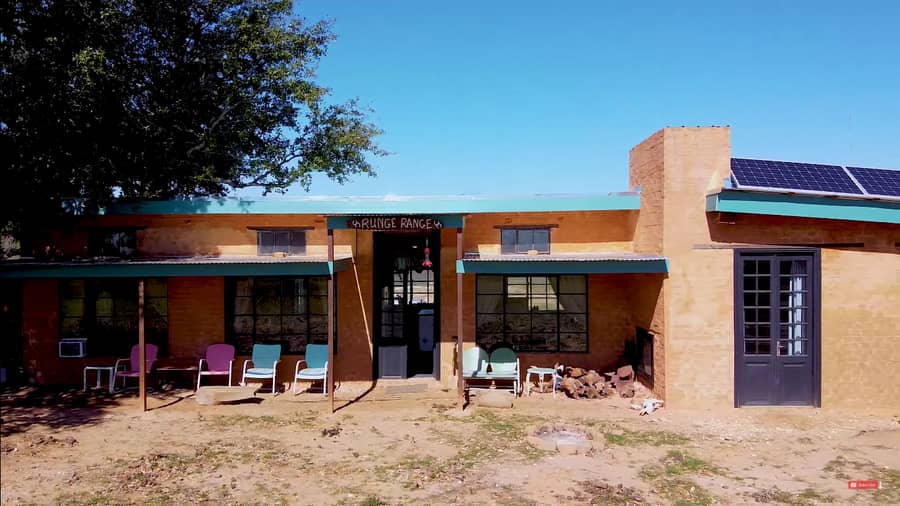 Earthen Block Home Built for 50K From Local Earth!