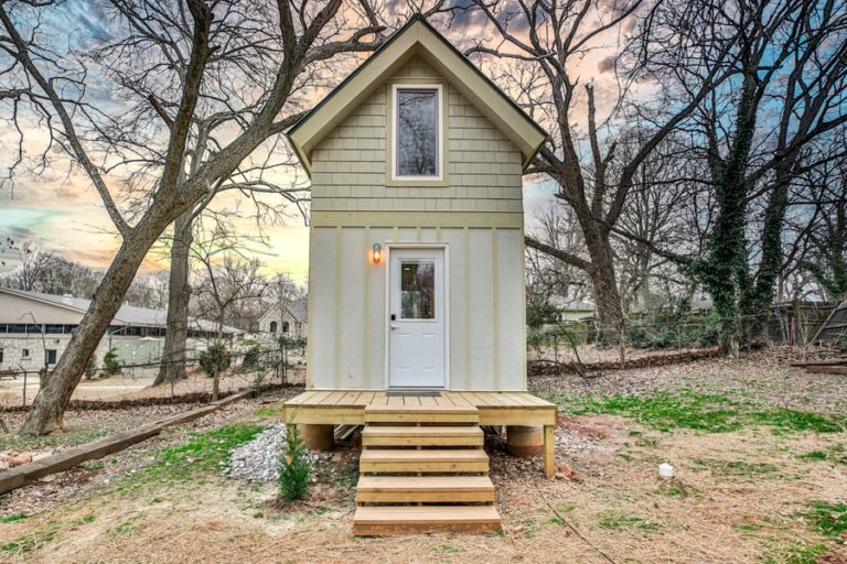 Tall Tiny House With Spacious Loft, Built With SIPs