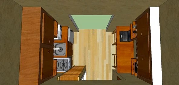 LaMar's 8x8 Tiny House Design