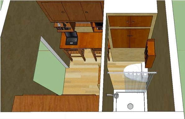 LaMar's 8x8 Tiny House Design