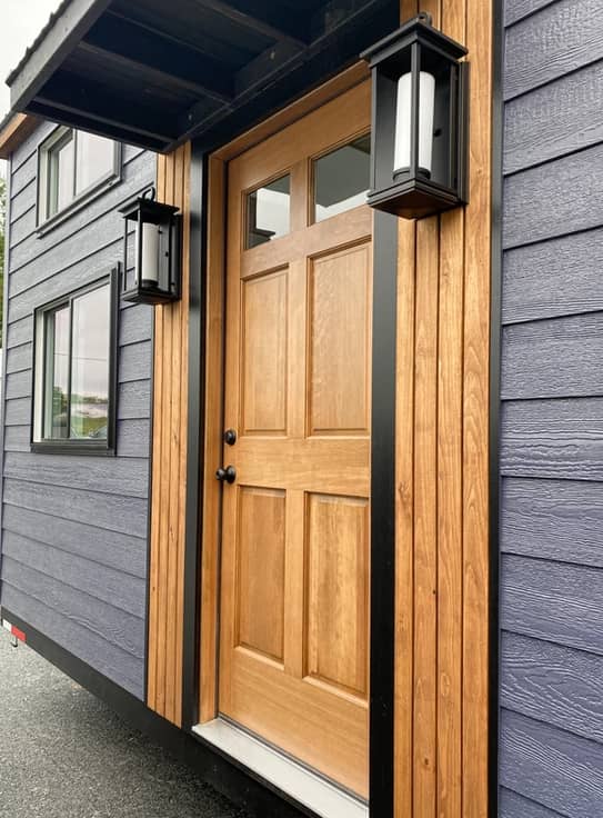 Lancaster Tiny House With UShaped Kitchen by Liberation Tiny Homes