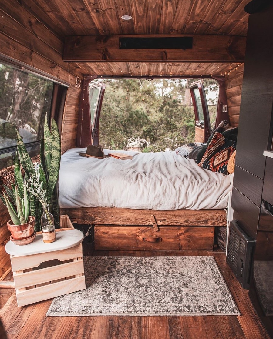 Photographer Michelle's West Coast Van Life in Carl