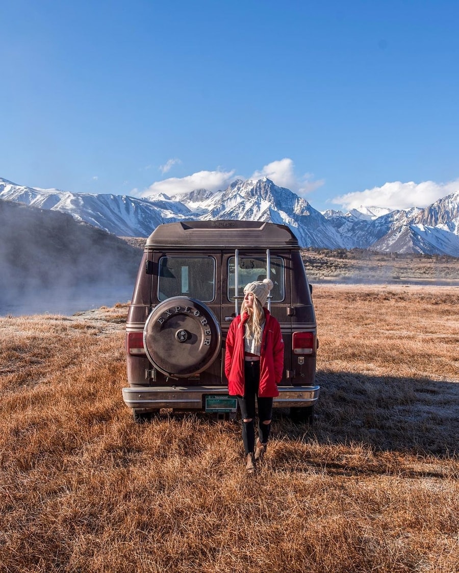 Photographer Michelle's West Coast Van Life in Carl
