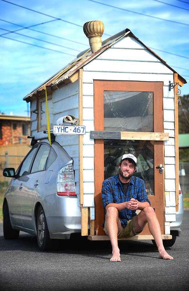 Man Builds DIY Prius Tiny House