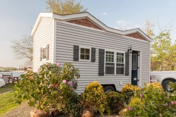 200 Sq. Ft. Cape Cod Inspired Tiny House on Wheels