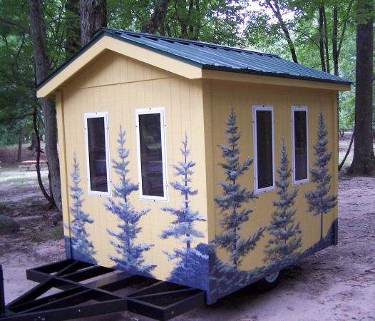 Tiny Bunk House A Stick Built Travel Trailer (For Sale)