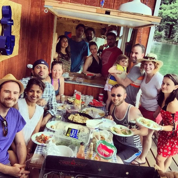 Tiny Floating Cabin on Fontana Lake